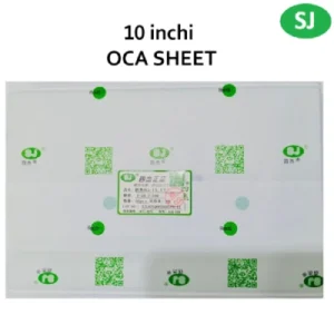SJ Brand 10 inchi OCA Sheet With 3 Layers OCA Protection – 50PCS