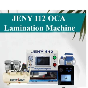 Jeny 112 Oca Laminating Machine With 2C Vaccume Pump / V2 Bubble Remover / 30L Air Compressor