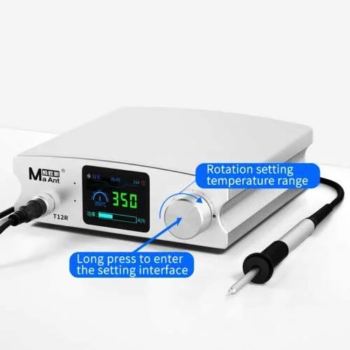 MaAnt T12R 220V 120W Intelligent Soldering Station - Image 3